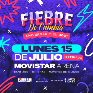 Los Auténticos Decadentes y Los Sultanes llegan al Movistar Arena para encabezar aniversario de «Fiebre De Cumbia» con show 360°