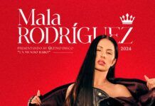 Mala Rodríguez en vivo presentando su nuevo disco y grandes éxitos: 8 de septiembre, Teatro Caupolicán