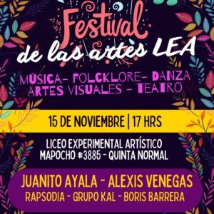 Juanito Ayala, Alexis Venegas, Rapsodia y Grupo Kal en el Festival de las Artes LEA 2024
