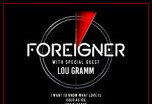 Foreigner en Chile 7 de mayo . Lou Gramm se une a la gira de despedida
