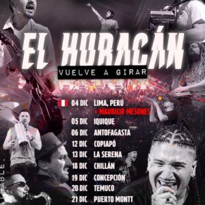 Santaferia anuncia gira por Chile y Perú junto a Chico Trujillo