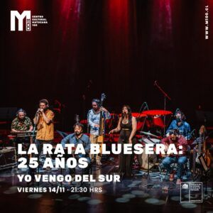 La Rata Bluesera Celebra 25 años de carrera en Matucana 100