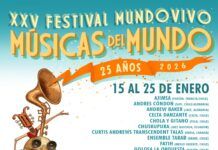 “FESTIVAL MÚSICAS DEL MUNDO” celebra 25 años con diez días de conciertos gratuitos en Santiago @mundovivocl
