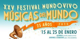 “FESTIVAL MÚSICAS DEL MUNDO” celebra 25 años con diez días de conciertos gratuitos en Santiago @mundovivocl