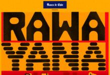 Rawayana agota su primera fecha en chile y anuncia segundo Movistar Arena Flyer oficial de la gira de Rawayana, ¿Dónde es el after? tour