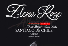 Elena Rose anuncia segunda fecha en Chile de su gira “Alma Tour”