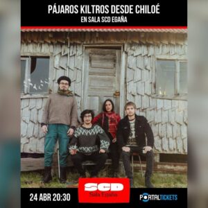 Pájaros Kiltros prepara su gran cierre de gira de otoño en Sala SCD Egaña tras exitoso recorrido en el sur
