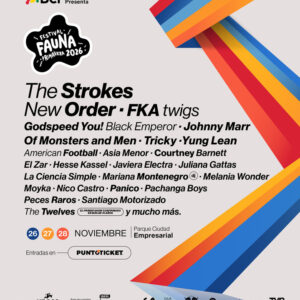 Tenemos el Line Up de Fauna Primavera 2026… y te va a encantar!