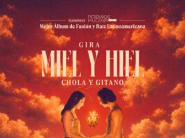 Del Premio Pulsar a los escenarios del país: Chola y Gitano inicia la gira de Miel y Hiel