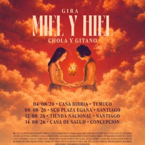 Del Premio Pulsar a los escenarios del país: Chola y Gitano inicia la gira de Miel y Hiel