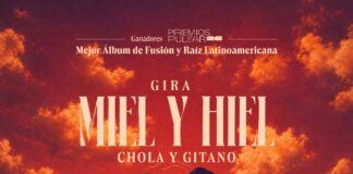 Del Premio Pulsar a los escenarios del país: Chola y Gitano inicia la gira de Miel y Hiel