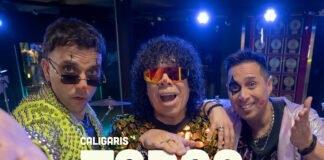 LOS CALIGARIS y LA MONA JIMENEZ reversionan «TODOS LOCOS»
