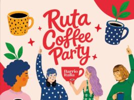 RUTA COFFEE PARTY vuelve a Barrio Italia este 22 de agosto con más de 50 Dj Sets y 20 cafeterías asociadas