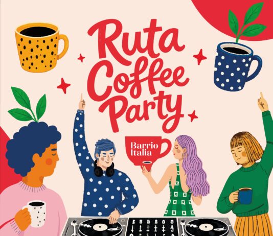 RUTA COFFEE PARTY vuelve a Barrio Italia este 22 de agosto con más de 50 Dj Sets y 20 cafeterías asociadas