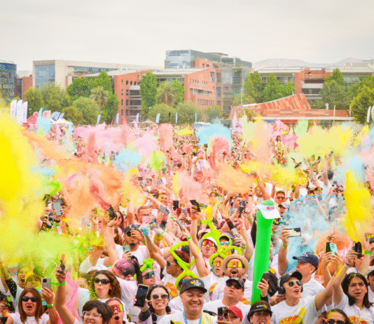Santiago vivirá una fiesta de colores junto a The Color Run y sus 5K más felices del planeta